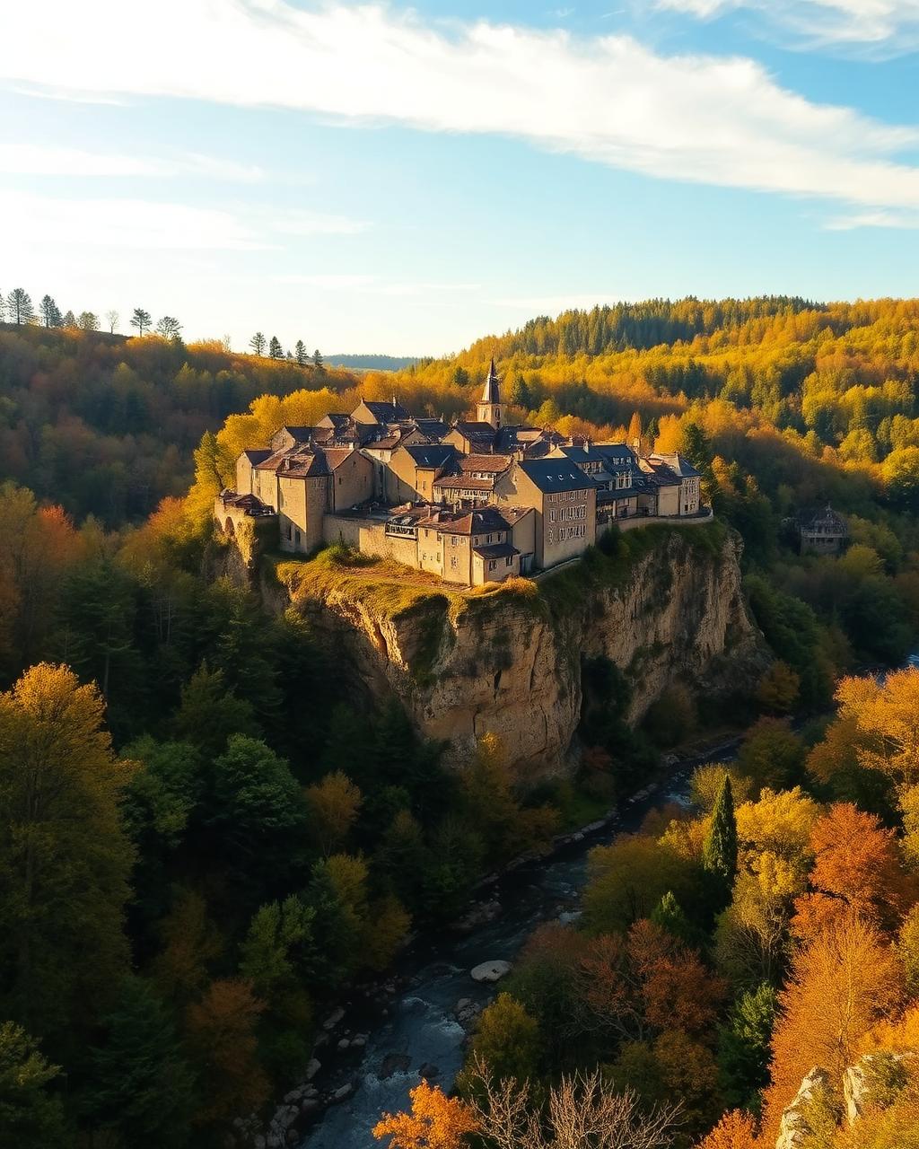 Paysages de Dordogne : Périgord gourmand : châteaux, villages classés et marchés